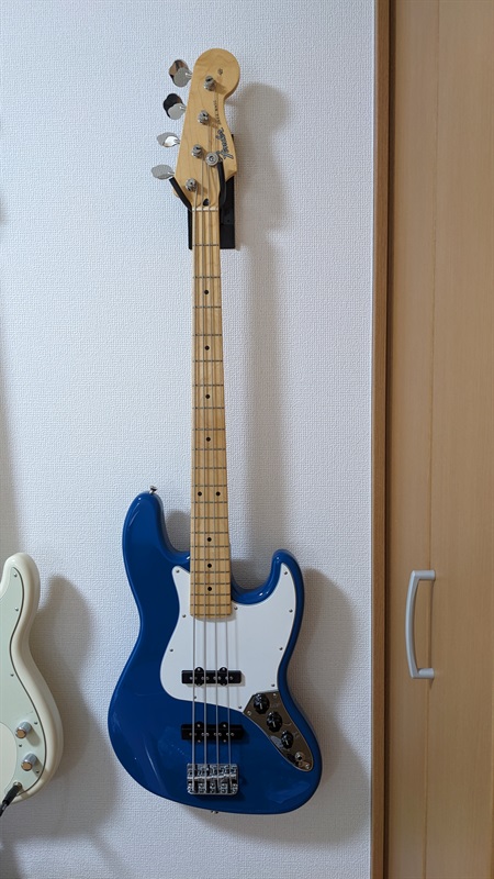 Fender Made in Japan Hybrid II Jazz Bass Maple Fingerboard Forest Blueの画像